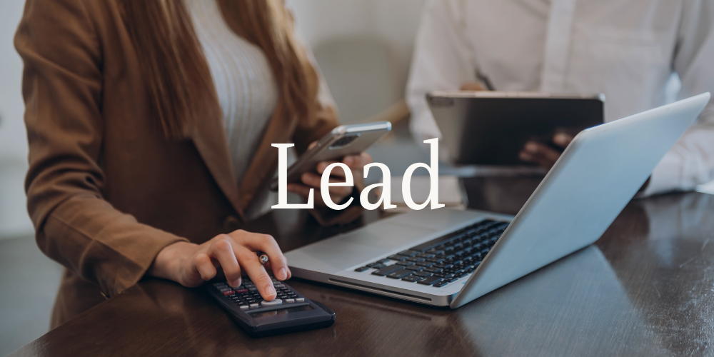 "Lead" — managing a brand's social media and growth from a laptop and phone, Design Map Studio Dubai